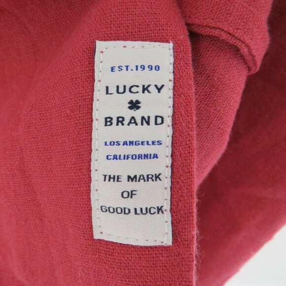 Lucky Brand* Men's Short Sleeve Button Down Chest Pocket Shirt~ Size XXL - Picture 4 of 12